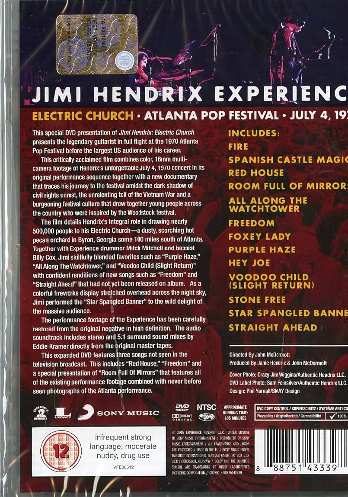 その他 Jimi Hendrix: Electric Church [DVD] w17b8b5 Amazon.com: Jimi Hendrix Experience: Electric Church : Jimi